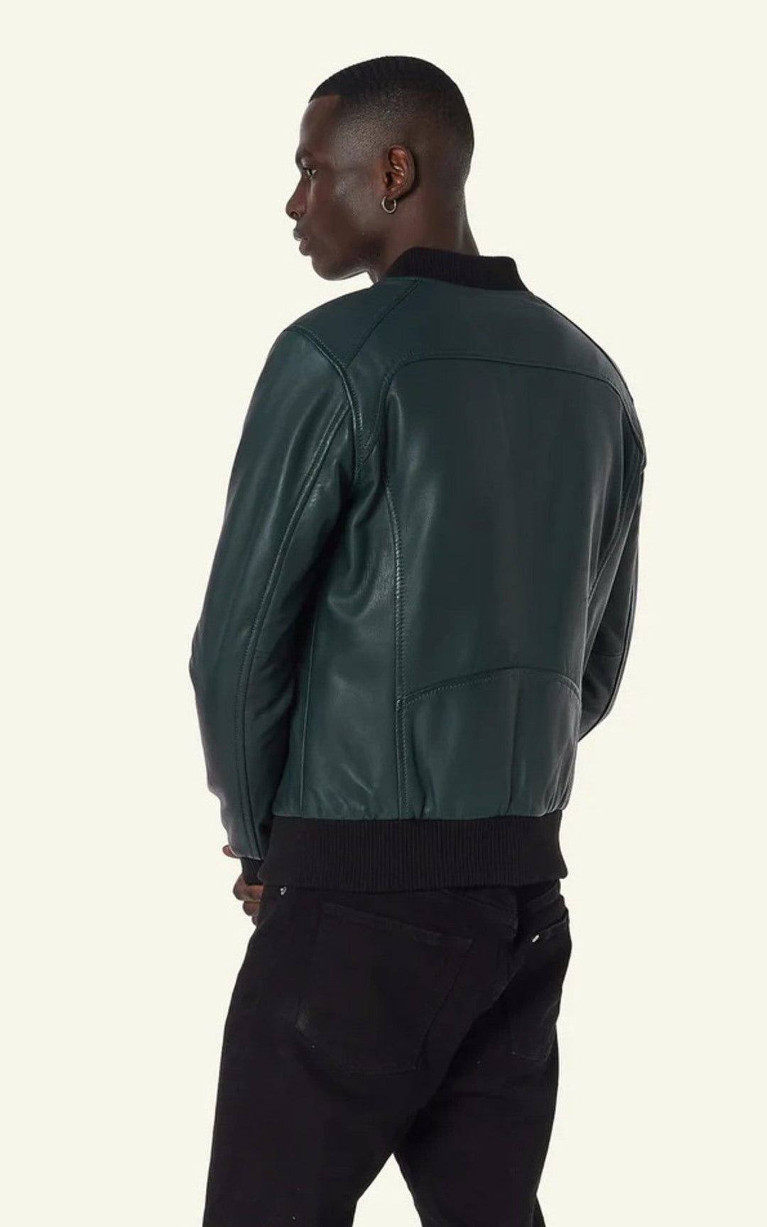 A "BONBON" Vert Serge Pariente Blouson Homme interior photo