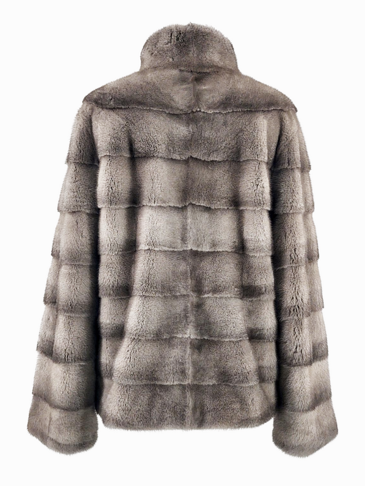 Olise, 60 cm. - Mink - Dam - Silverblå