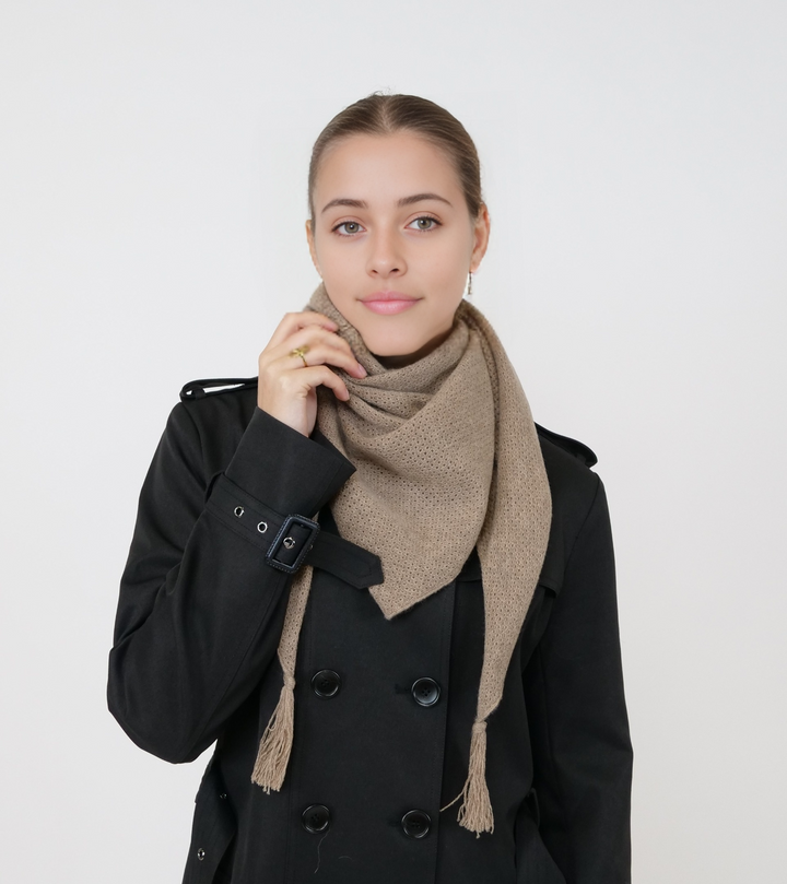 SY-1823 Scarf - 100% PureCashmere - Accesories - Oak