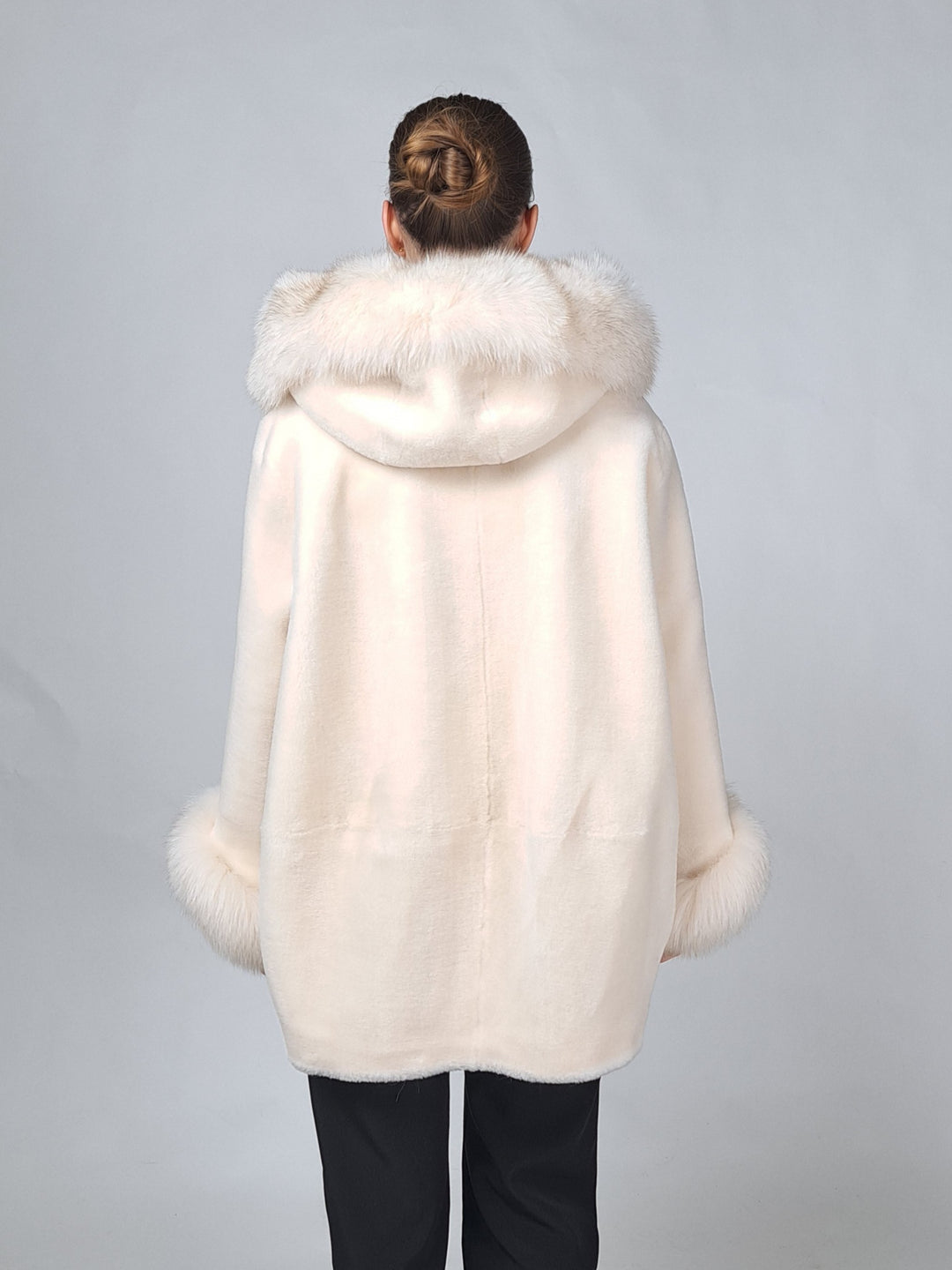Franciane, 78 cm. - Huva - Air Wool - Dam - Off White