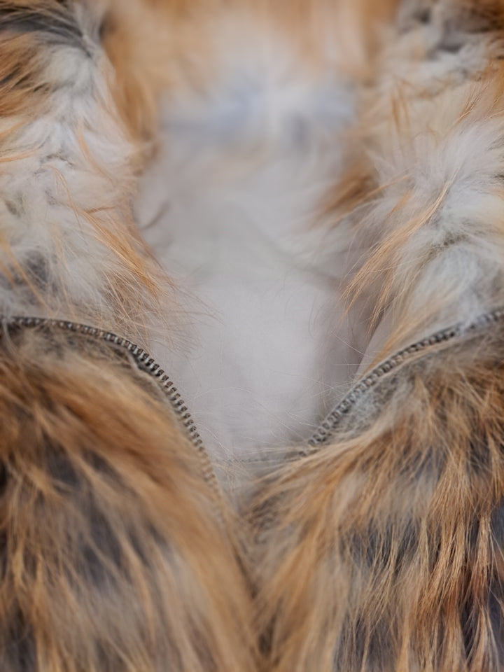 Juvigny Vest, 55 cm. - Collar Red Fox - Women Natural