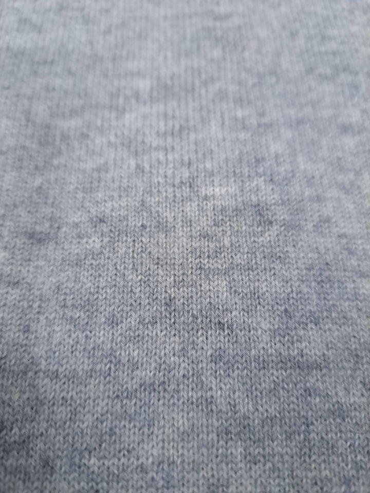 SY-25005 lång kofta - 100 % ren kashmir - dam - grå