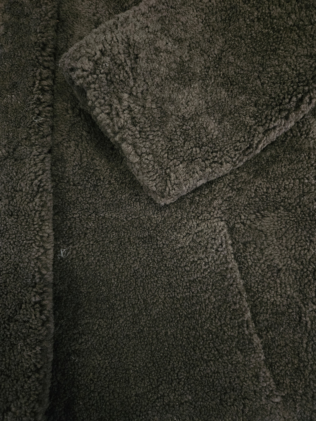 Filuka, 100 cm. - Collar Curly Lamb - Women Coffee