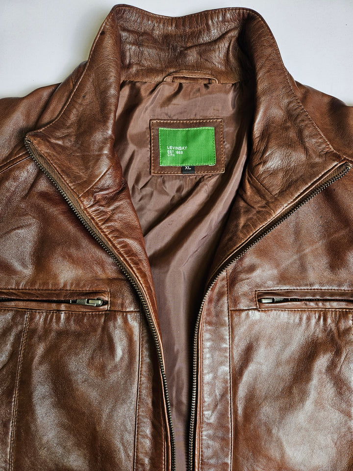 Big Marlow – Poliertes Lamm-Nappaleder – Herren – Kupferbraun