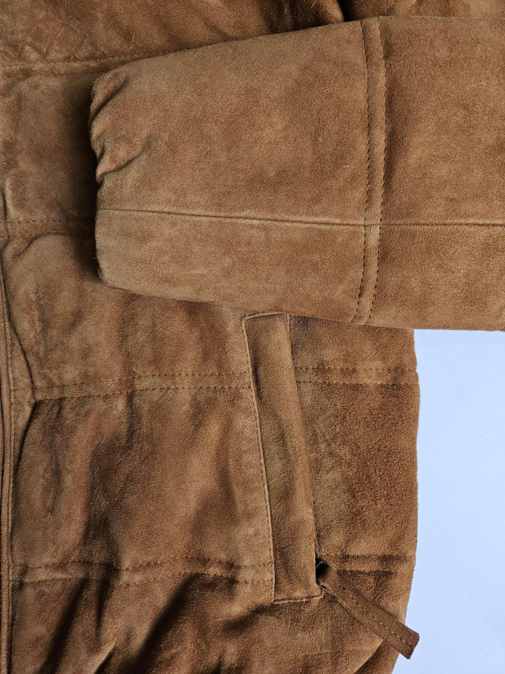 Alma, 62 cm. - Ziegenveloursleder - Damen - Sand