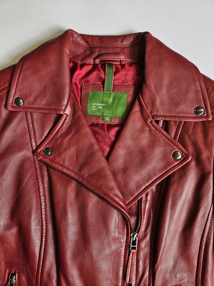 Bella – Lamm-Malli-Leder – Damen – Rot