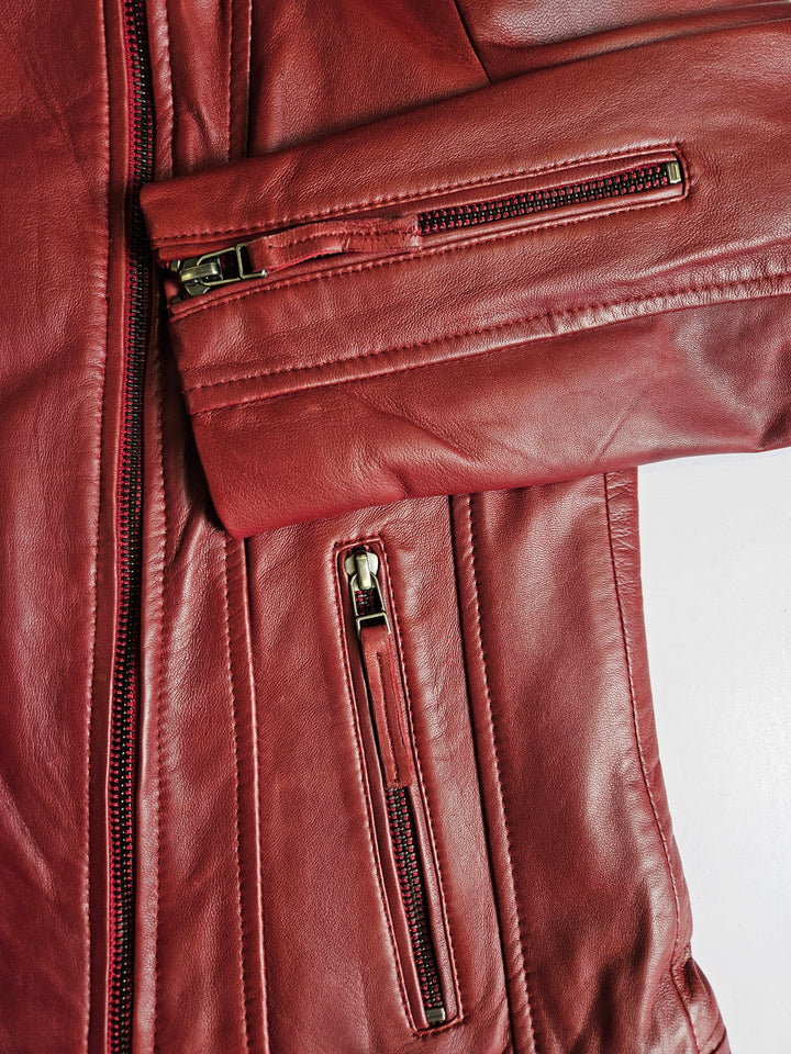 Bella – Lamm-Malli-Leder – Damen – Rot