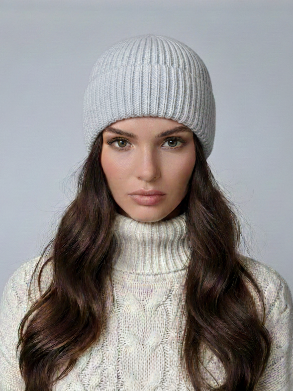 SY-1785 Hatt - 100% Ull - Tillbehör - Grå