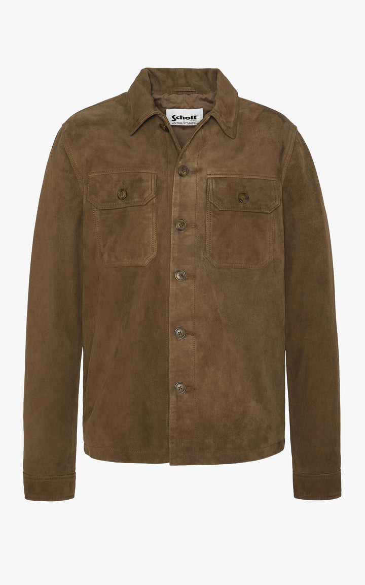 A "LCBRONXS" Cognac Schott Veste Homme opened photo