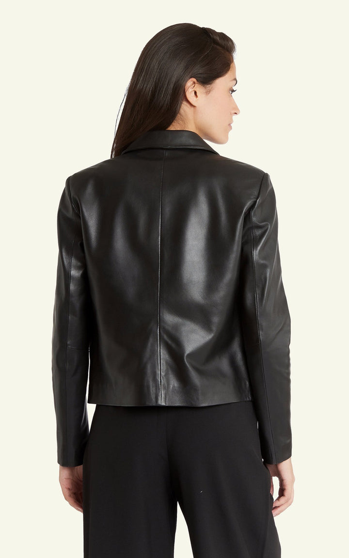 A "ANNE" Black Serge Pariente Veste Femme details photo