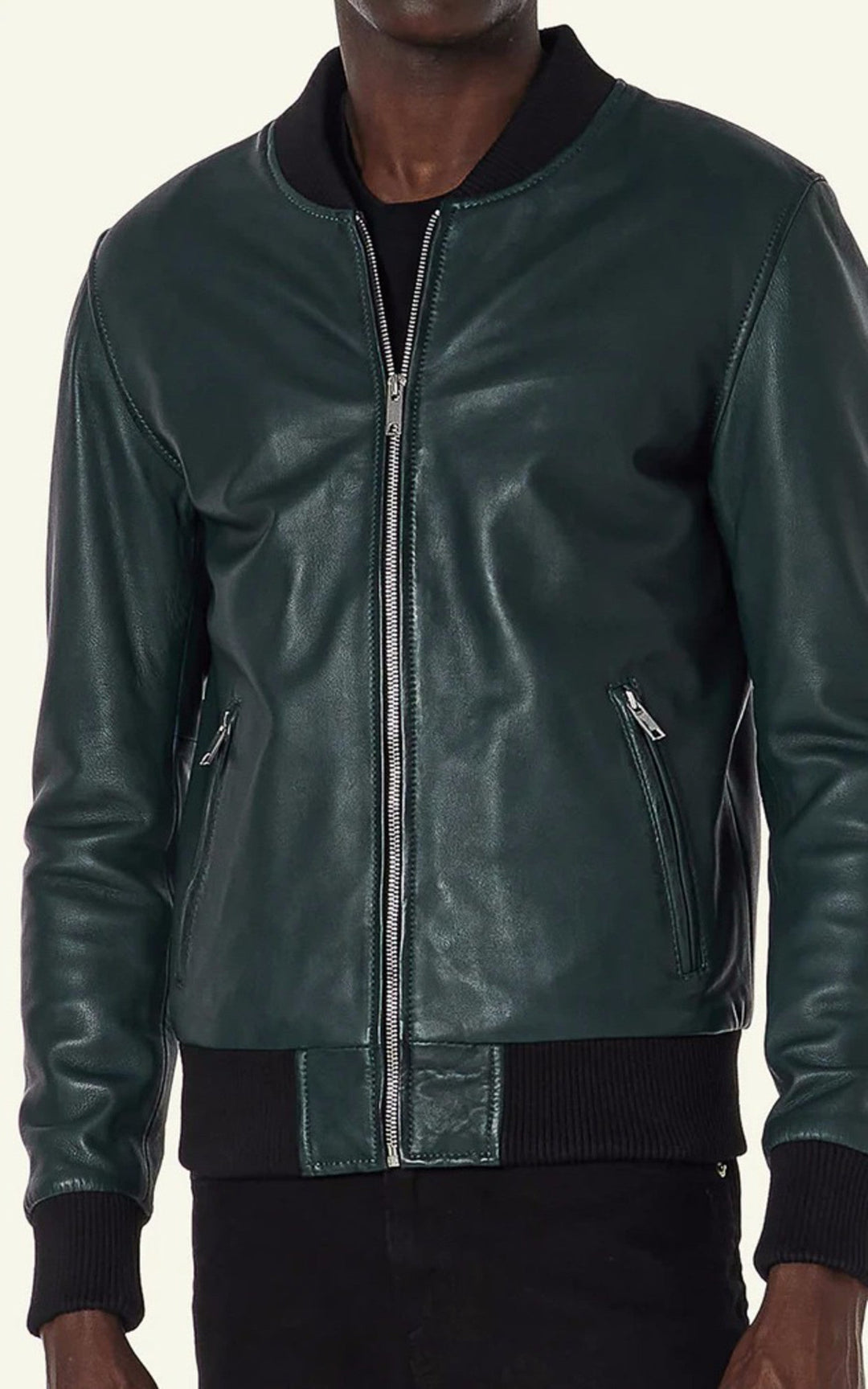A "BONBON" Vert Serge Pariente Blouson Homme details photo