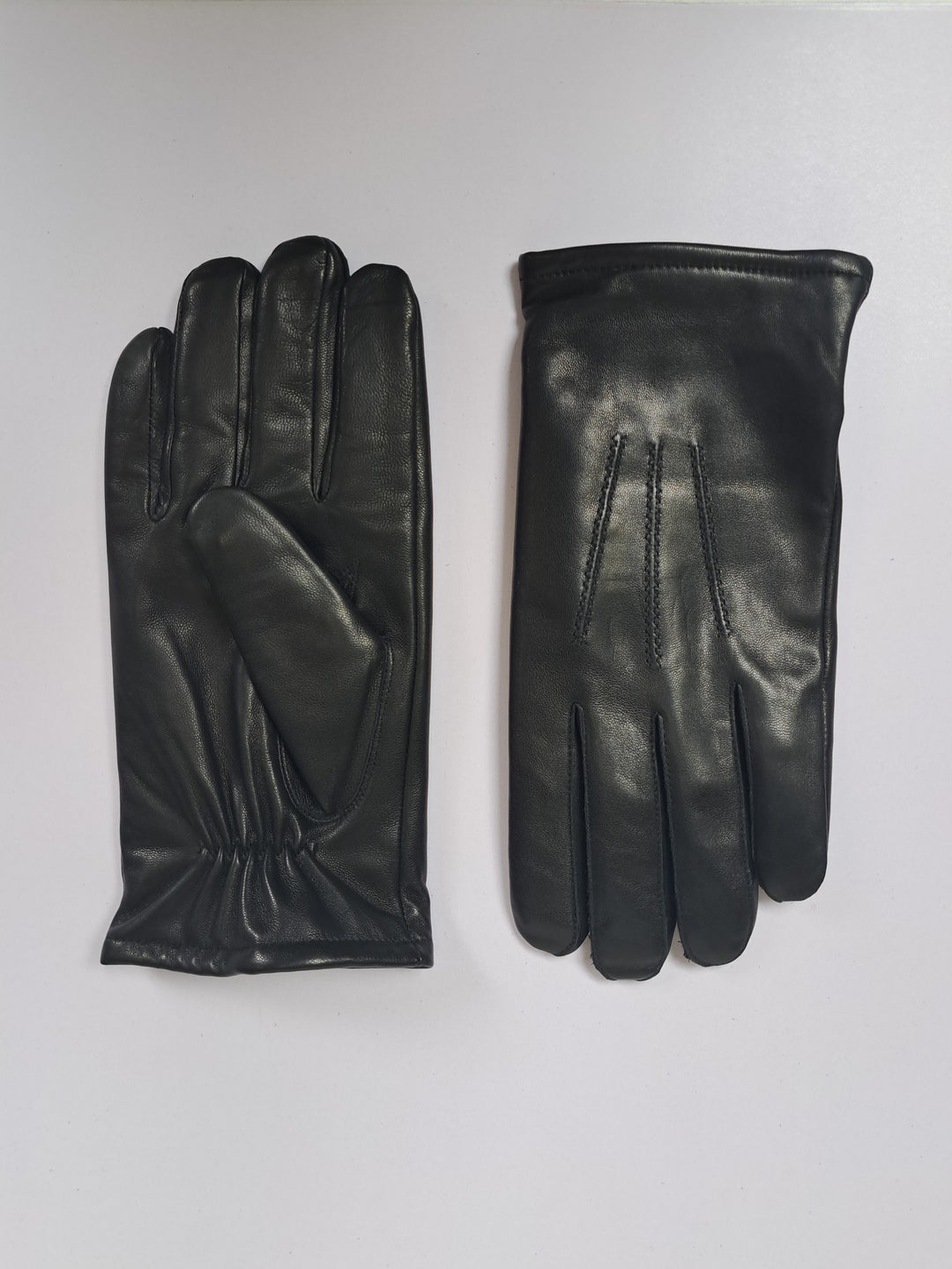 7607 Handske - Lamm Slink Läder - Tillbehör - Svart