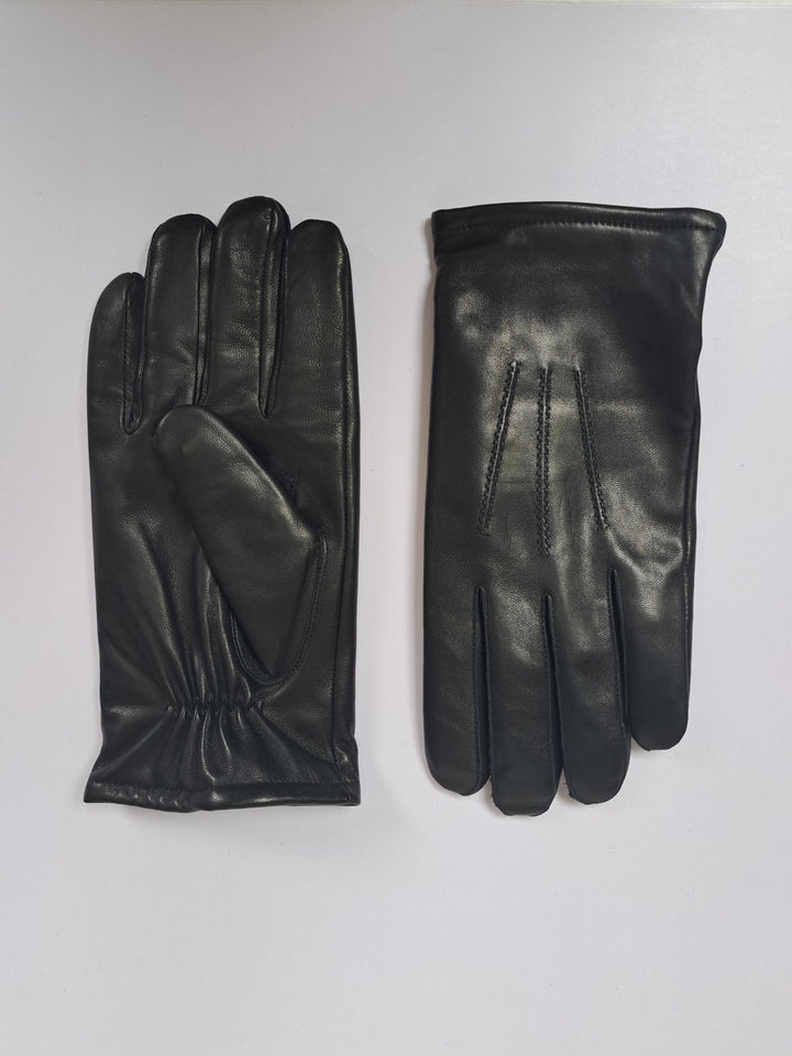 7607 Handske - Lamm Slink Läder - Tillbehör - Svart