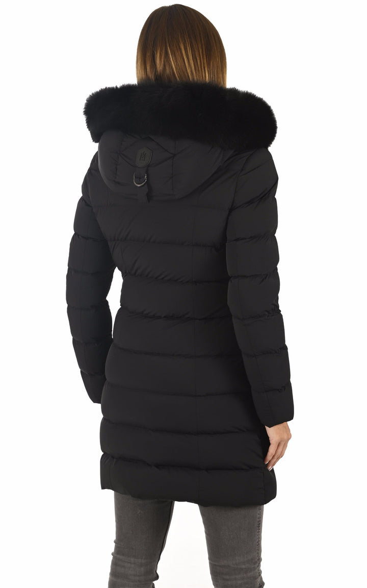 A "CALLA-BX" Noir Mackage 3/4 Doudoune Femme back photo