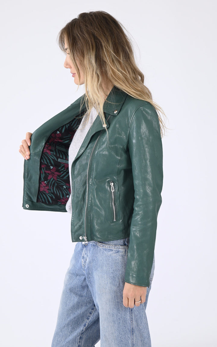 A "OLYMPE 101964" Vert Rose Garden Blouson Femme interior photo