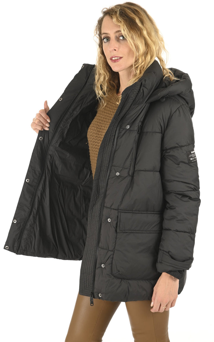 A "BAILYALF" Noir Ecoalf Ves Doudoune Femme interior photo
