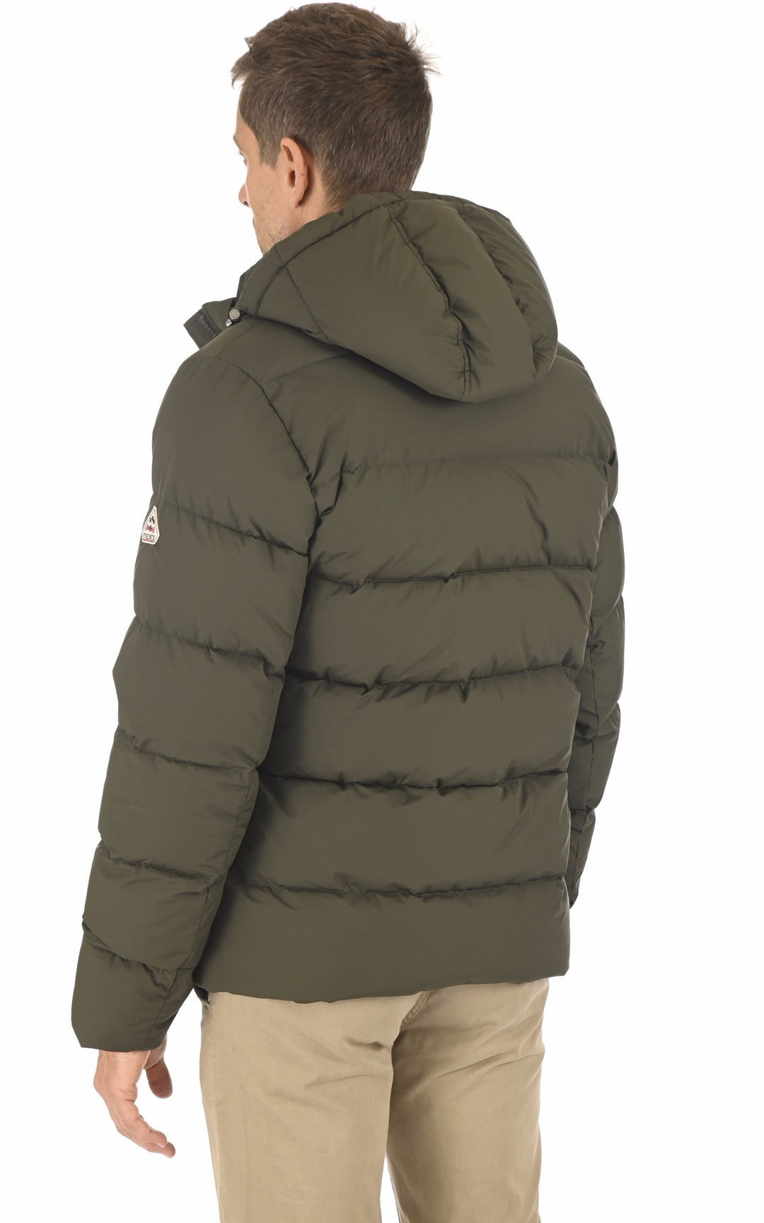 A "SPOUTNIC RIPSTOP" Deep khaki Pyrenex Bl Doudoune Homme back photo