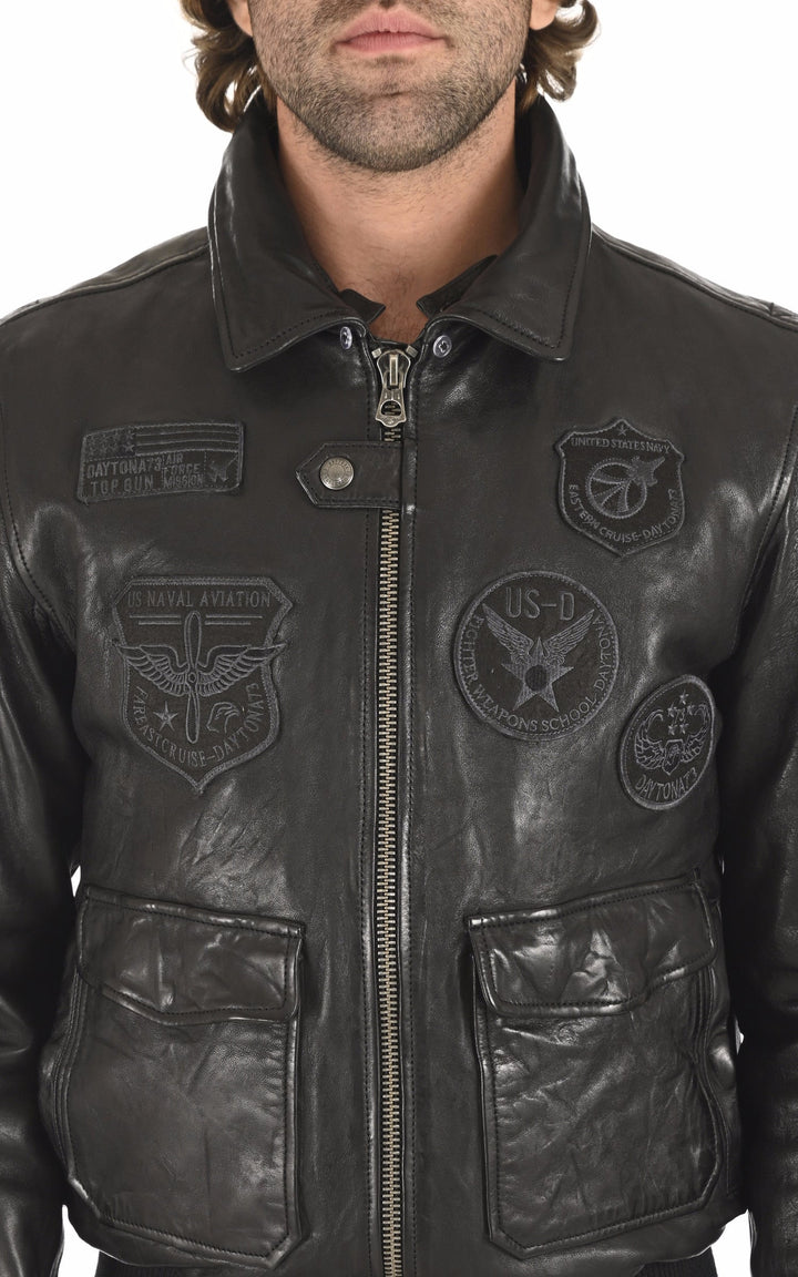 A "MYTHIC 101980" Noir Daytona 73 Pilote Homme details photo