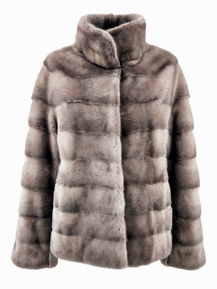 Olise, 60 cm. - Mink - Dam - Silverblå