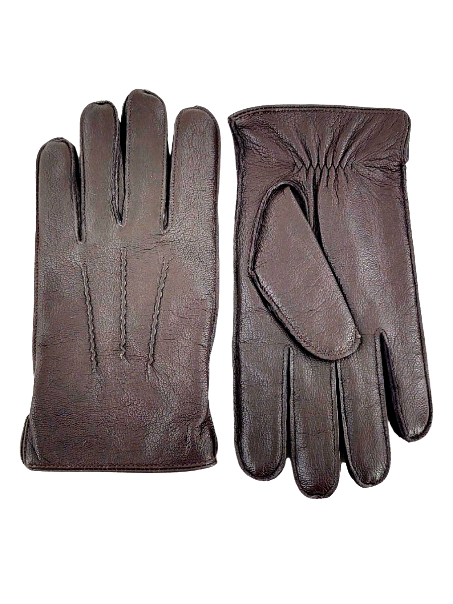 127-F Handschuh - Ziegenleder - Zubehör - Dunkelbraun