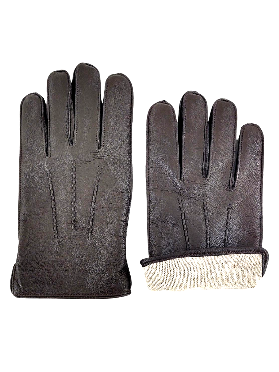 127-F Handschuh - Ziegenleder - Zubehör - Dunkelbraun