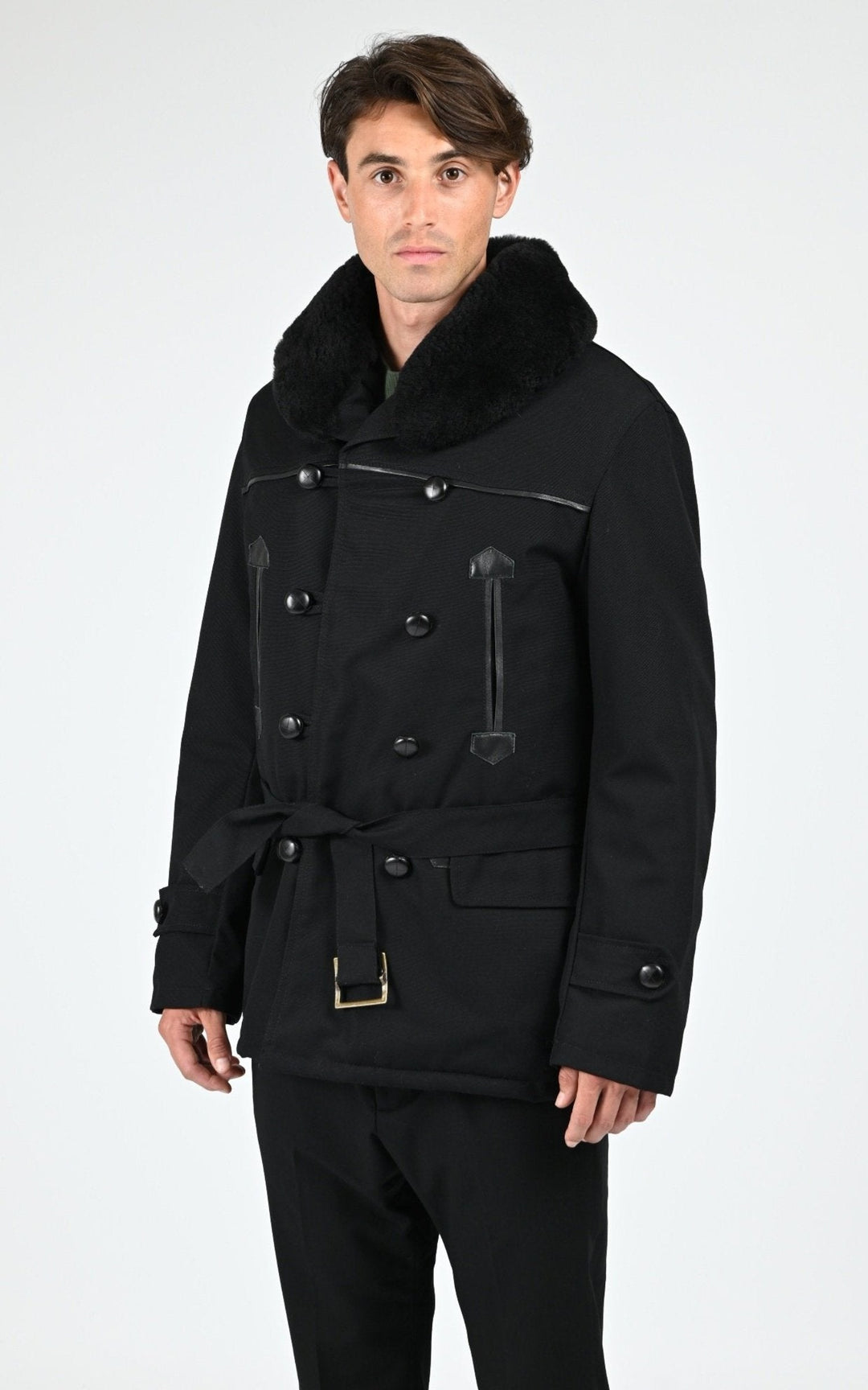 A "CANADIENNE 2" Noir La Canadienne Veste Homme closed photo