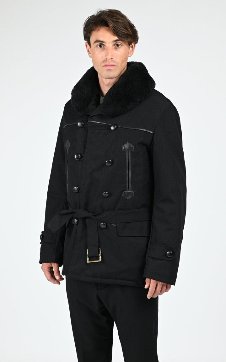 A "CANADIENNE 2" Noir La Canadienne Veste Homme closed photo