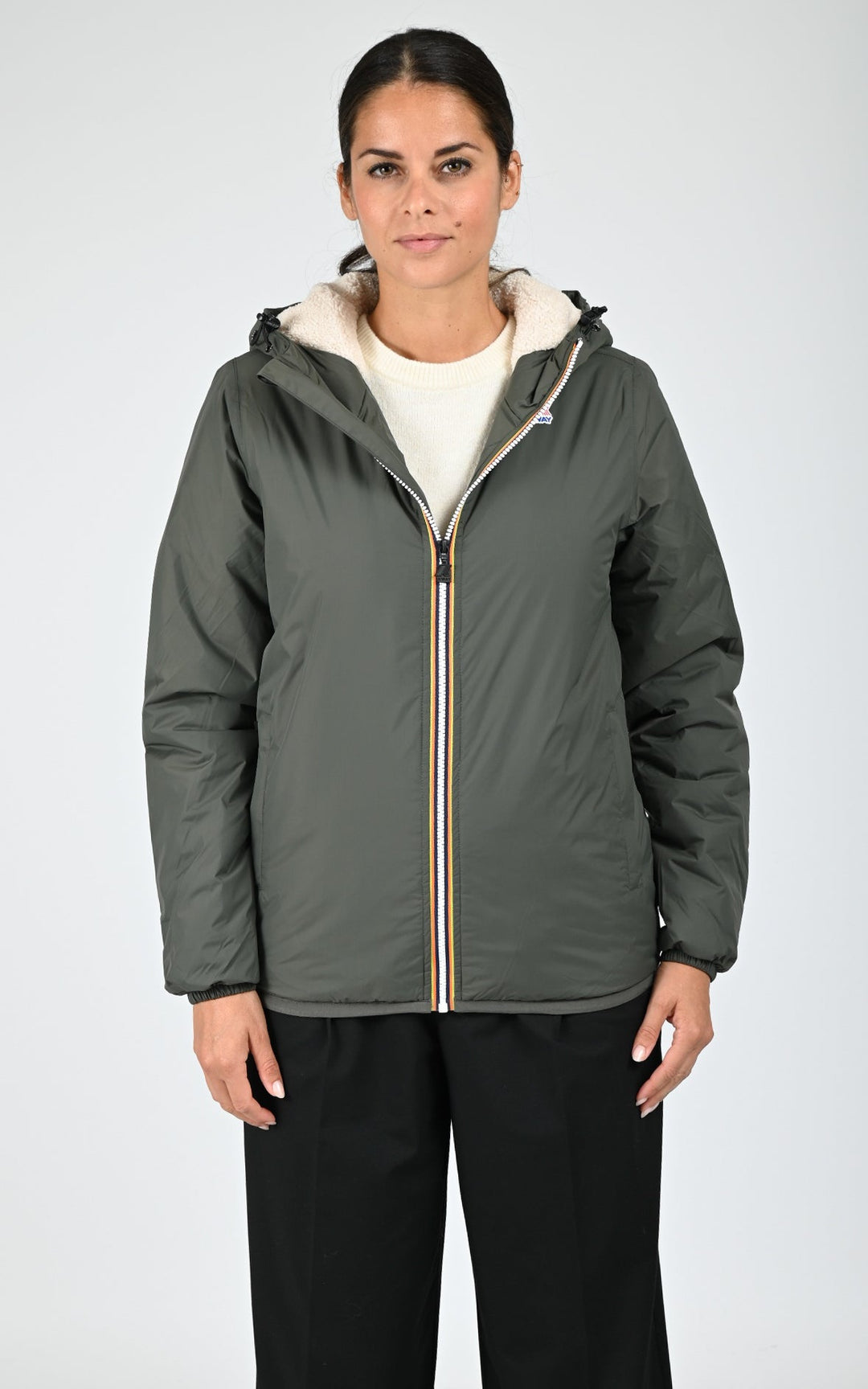 Le Vrai Claude Orsetto 4.0 Khaki Unisex Windbreaker