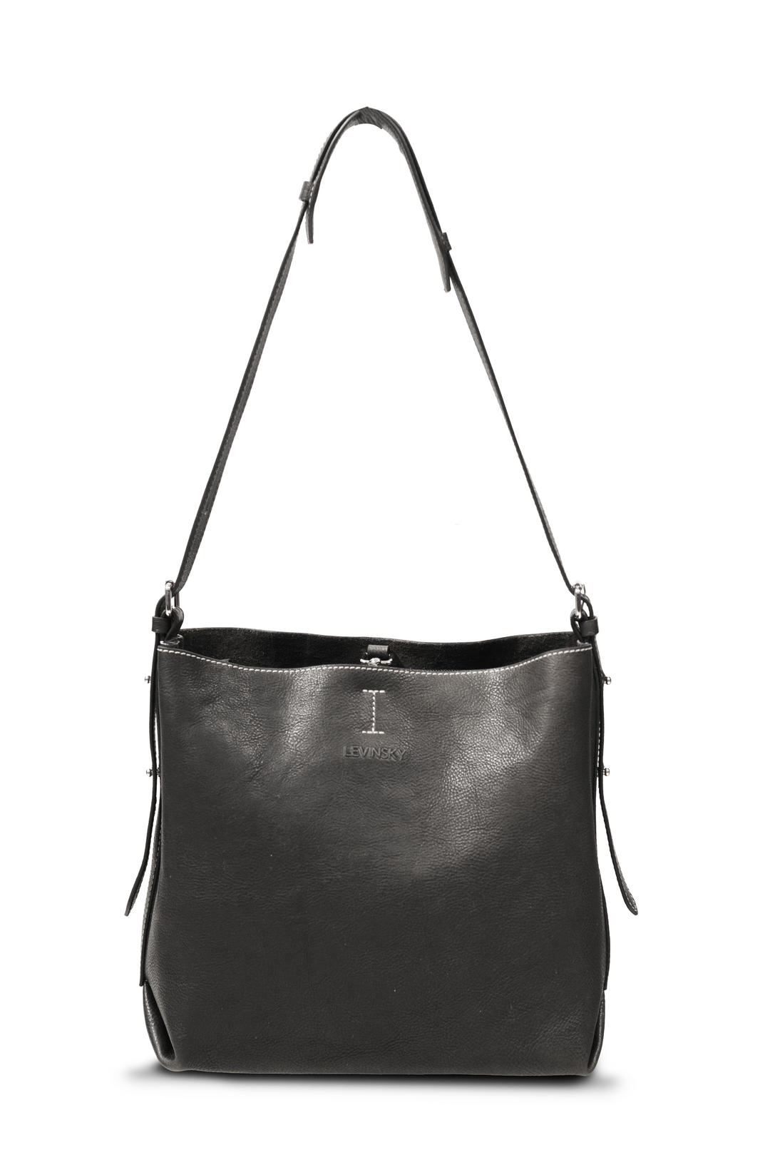 Tote 14846 -Leather bag Accesories - Black