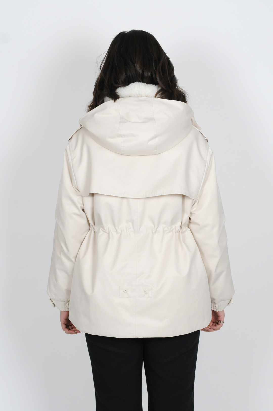 Honfleur, 77 cm. OFF WHITE - Textiljacka - Dam