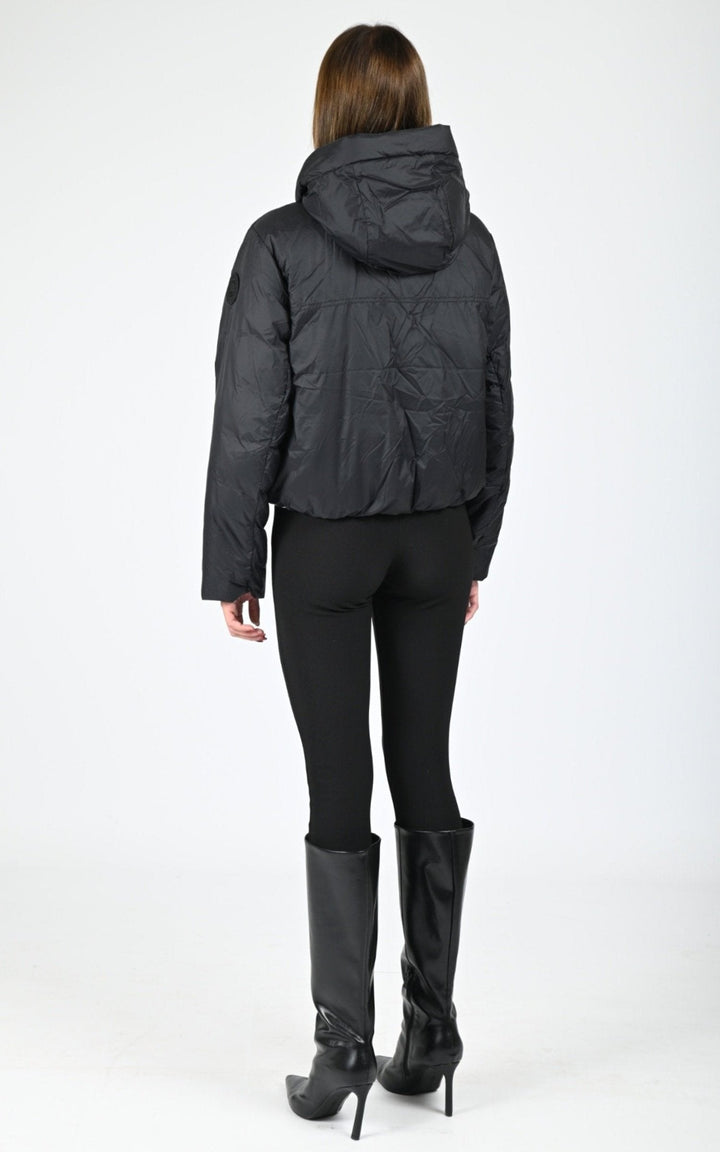 Blouson Textile Femme Canada Goose, modèle Elba td 2756wt de couleur black 61