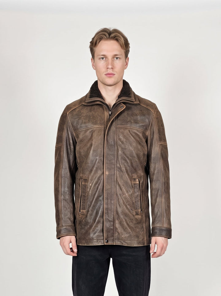 Winter Gomez, 80 cm. Lamb Crackle - Man Brown