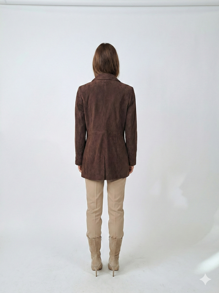 Sasa - Goat Suede - Women - Brown