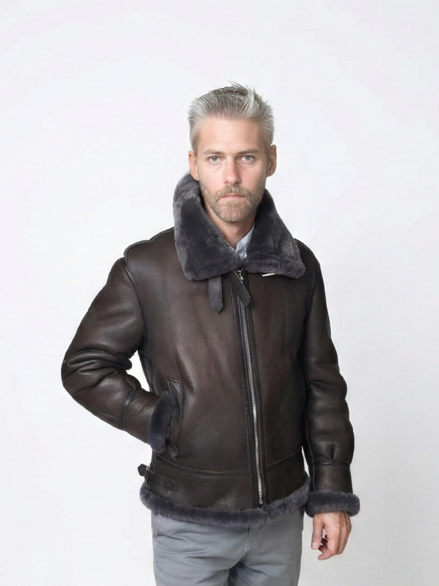 Ivanohe, 69 cm. - Lamb Crackle - Mand - Brun