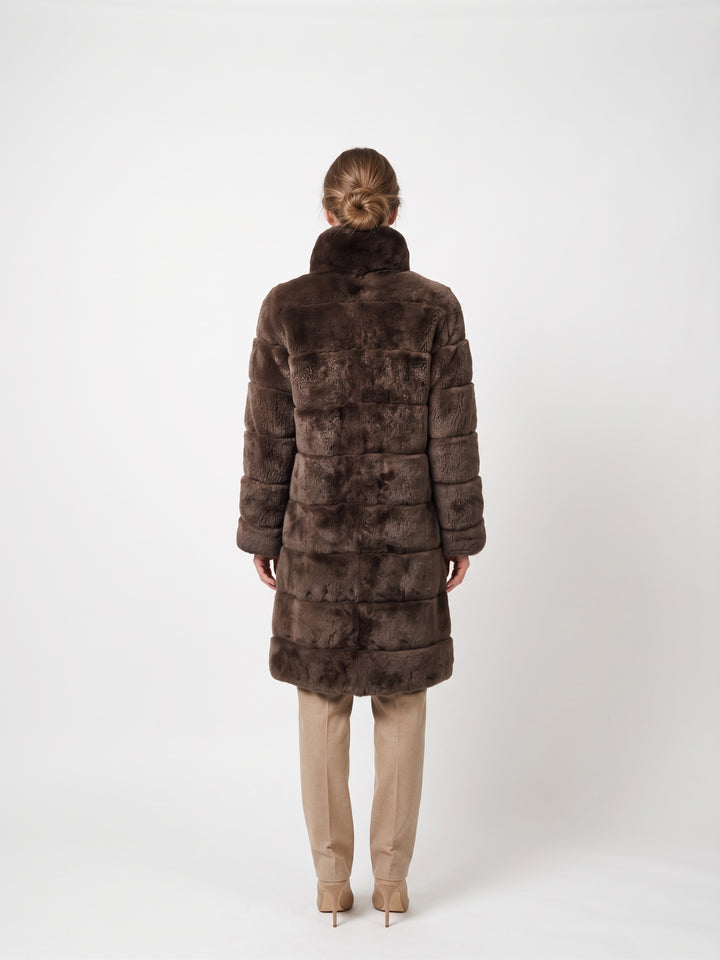 Petrovski, 100 cm. - Collar Rex - Women Light Brown