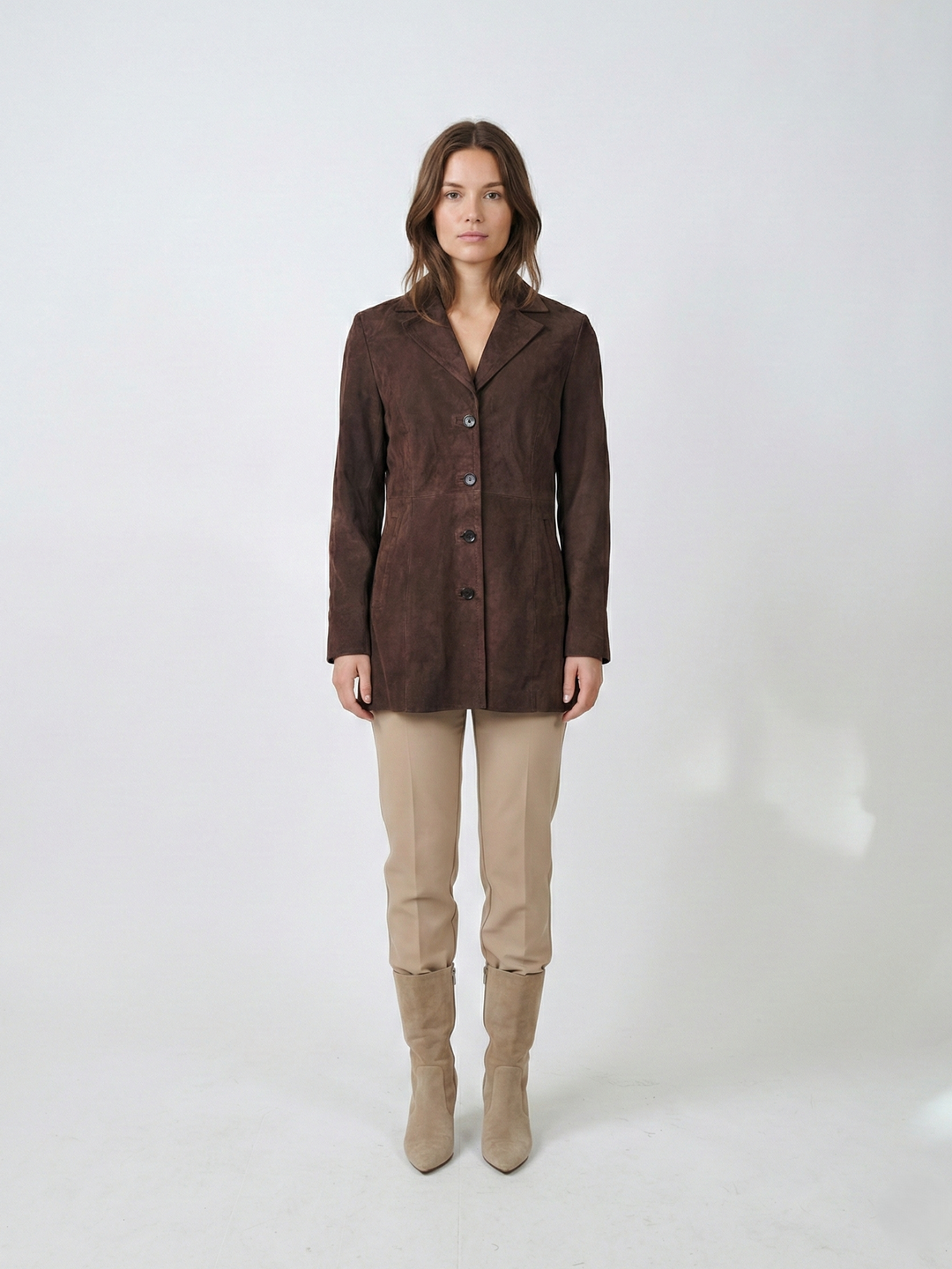 Sasa - Goat Suede - Women - Brown