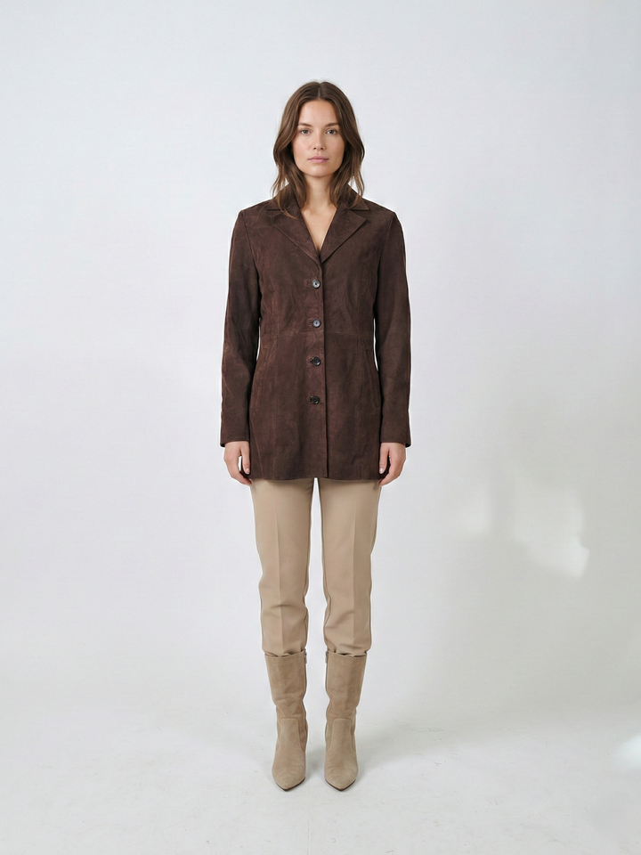 Sasa - Goat Suede - Women - Brown