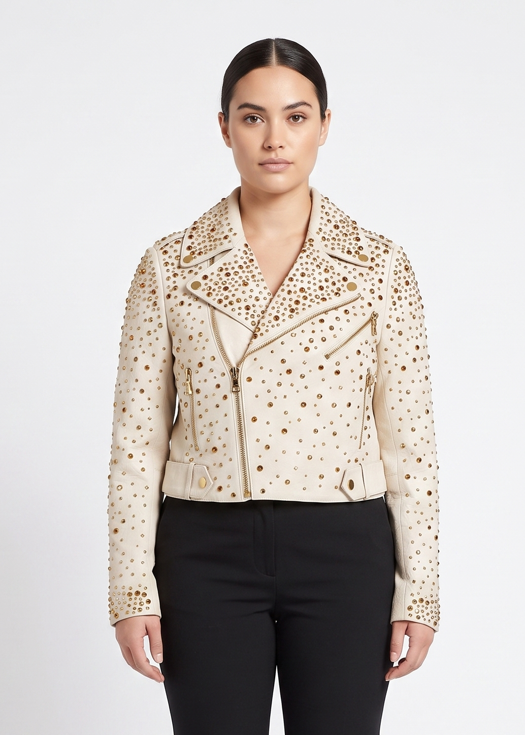 ABC-02 - Amazon Washed Leather - Dame - Off White
