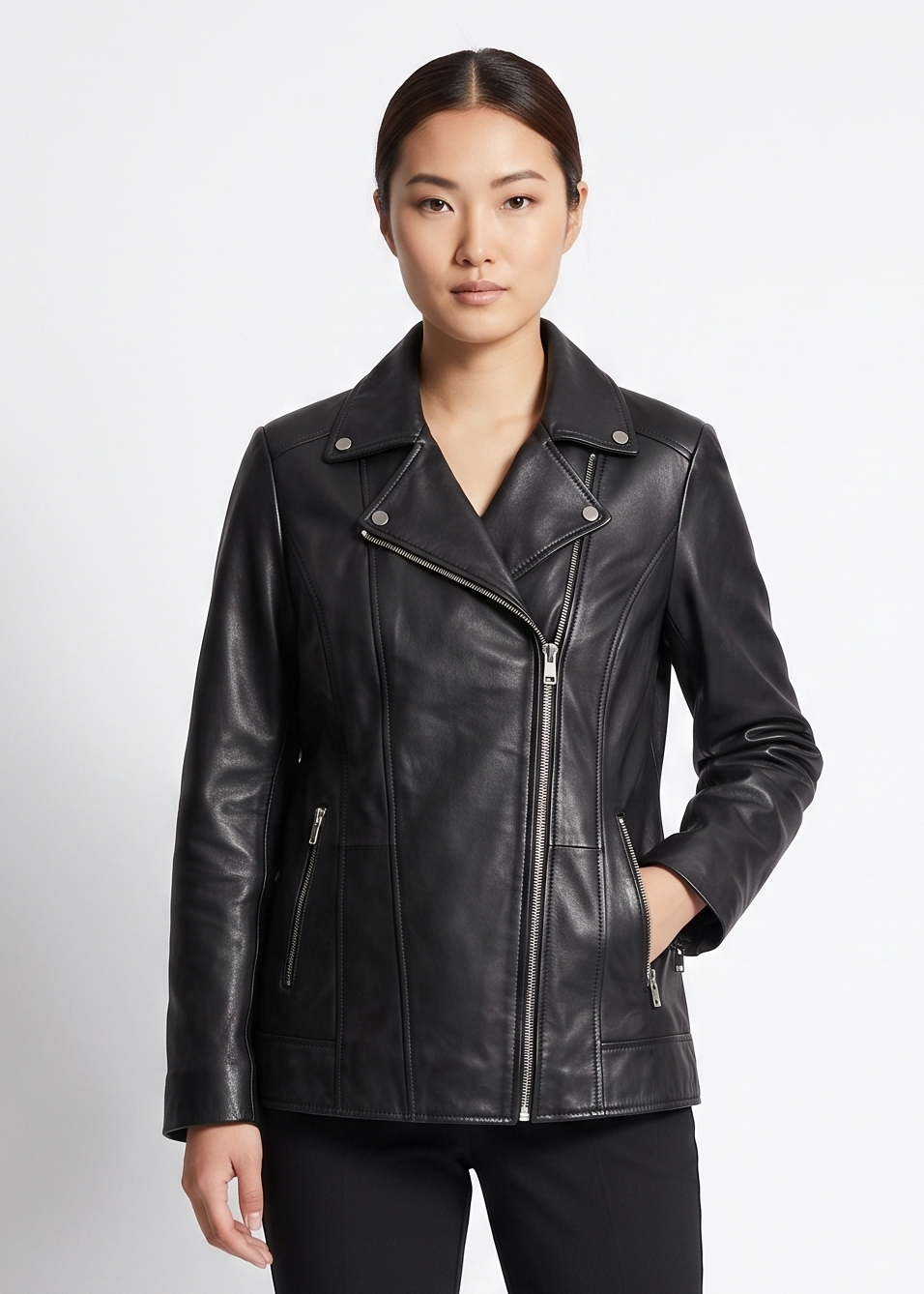Bella - Comfort - Lamb Malli Leather - Dame - Sort