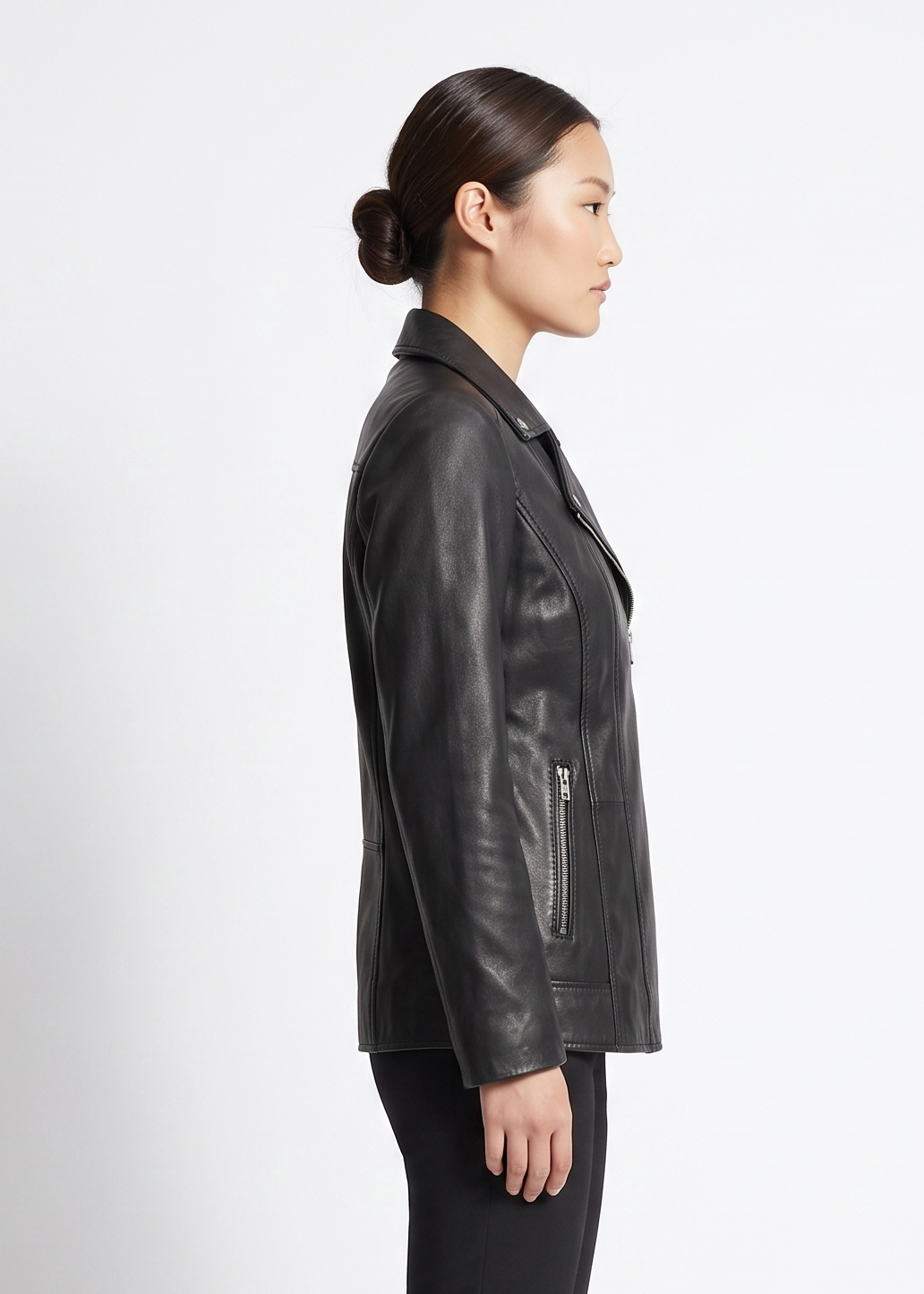 Bella - Comfort - Lamb Malli Leather - Dame - Sort