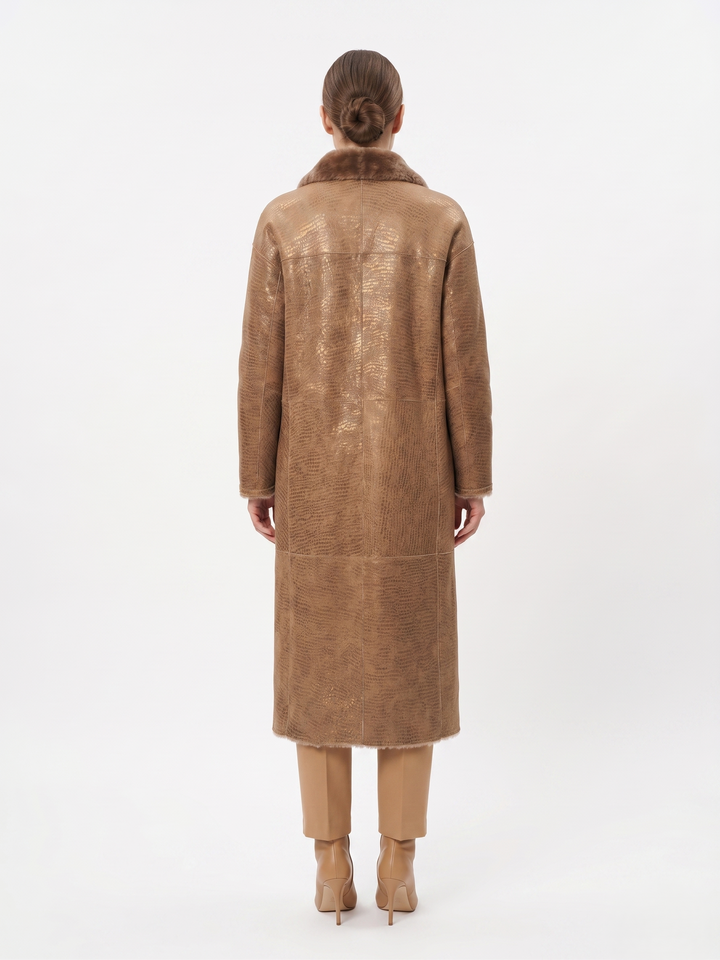 Jemila, 120 cm. - Nappa Lamb - Dam - Kamel