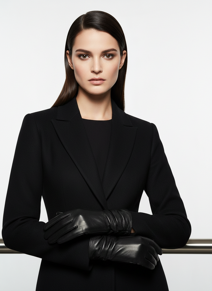 2261 Glove - Lamb Slink Leather -Accesories - Black