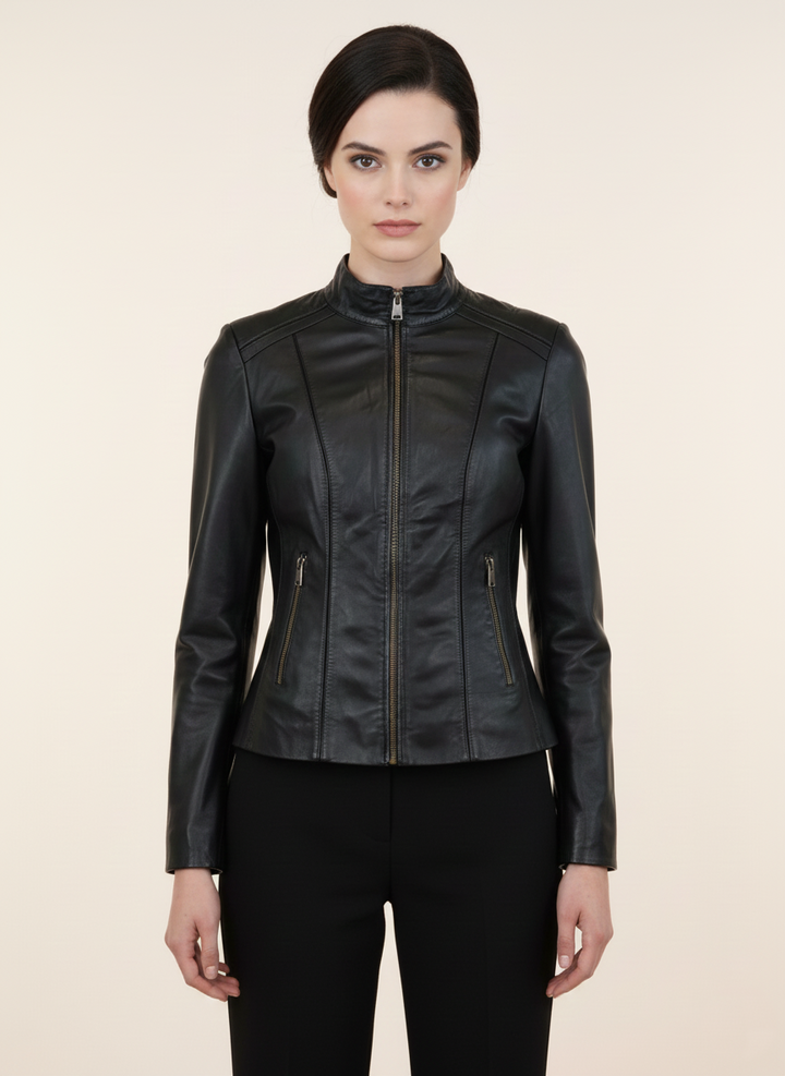 Haven - Comfort, 56 cm. - Lam Dior læder - kvinder - sort