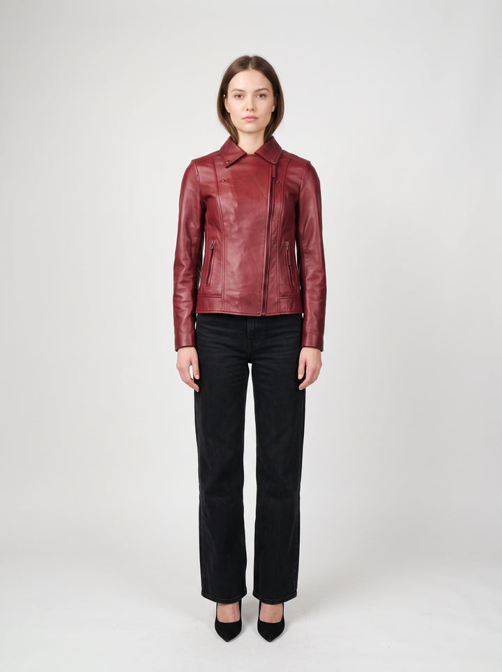 Bella – Lamm-Malli-Leder – Damen – Rot