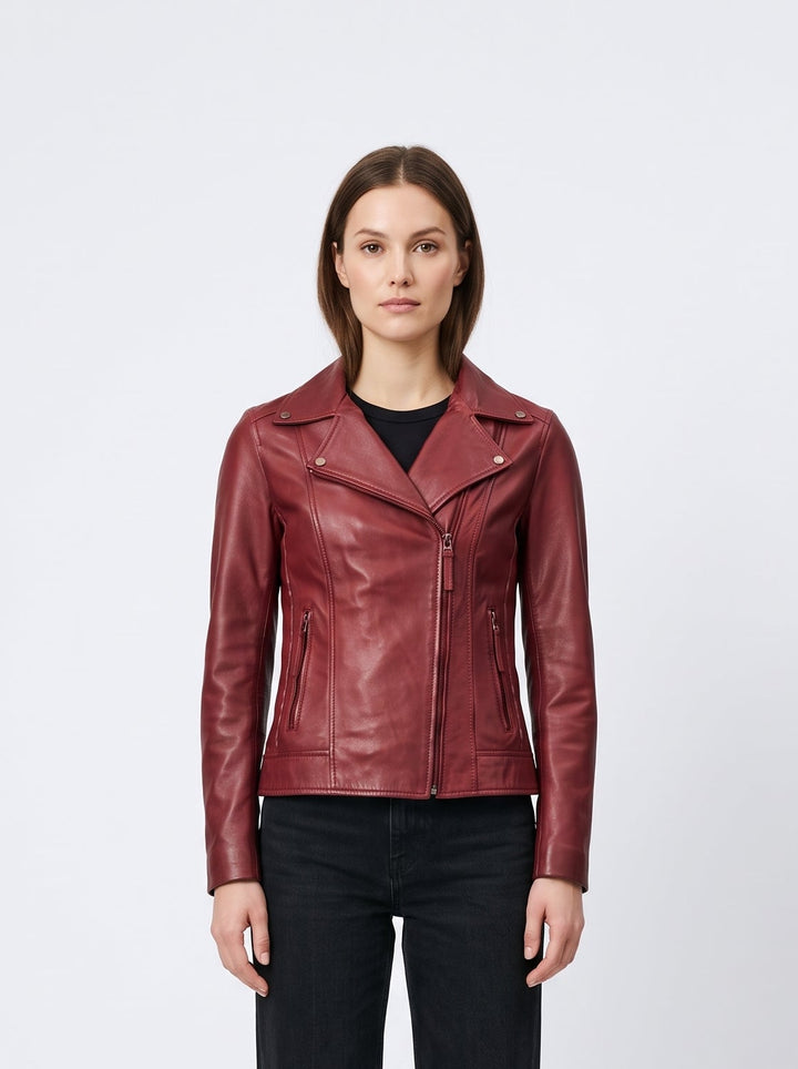 Bella – Lamm-Malli-Leder – Damen – Rot