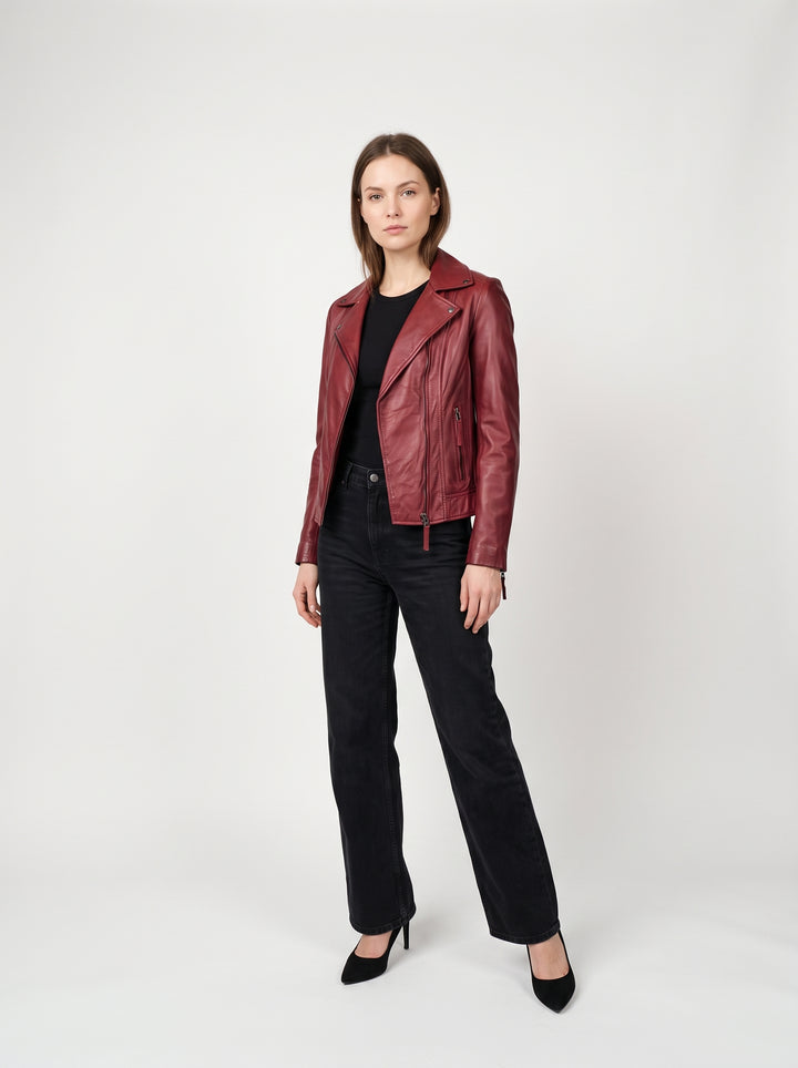 Bella – Lamm-Malli-Leder – Damen – Rot