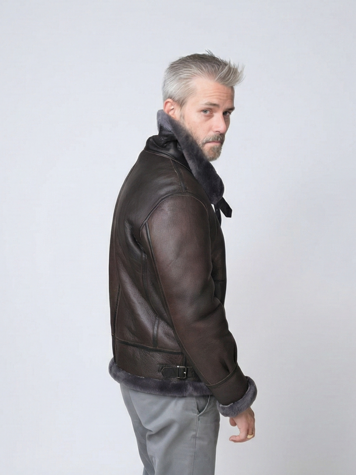 Ivanohe, 69 cm. - Lamb Crackle - Mand - Brun