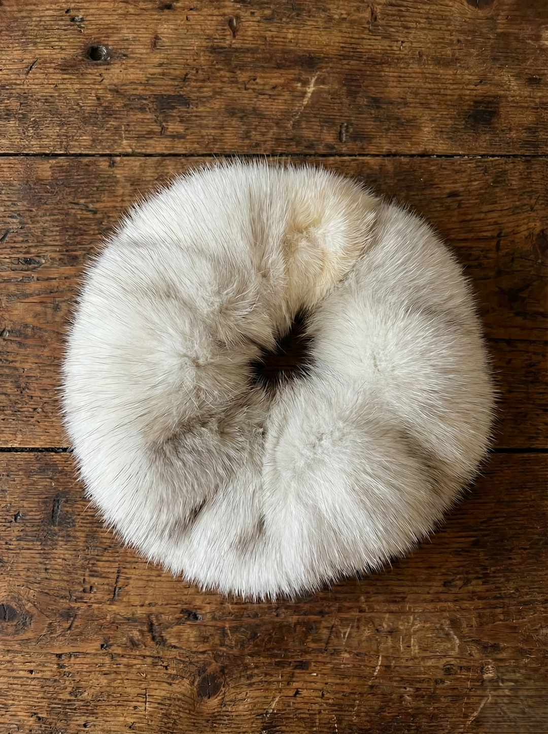 Hårslips - Mink - Tillbehör - Vit