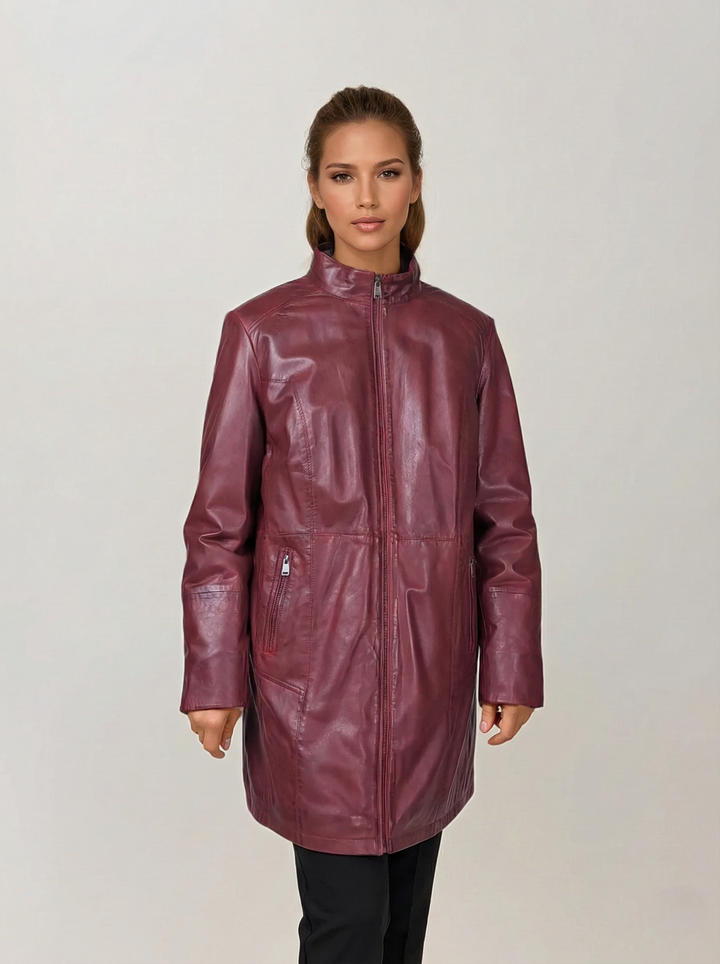 Evena - Lamb Malli læder - Kvinder - Kobberrød