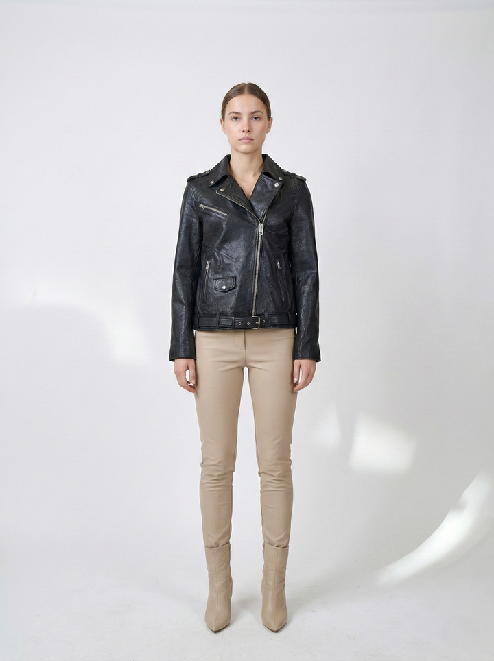 Movita - Comfort - Goat Rubbed Off Leather- Women - Black